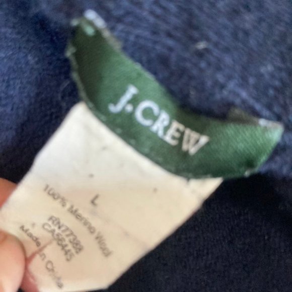 SOLD J.Crew merino wool sweater large - Picture 3 of 3